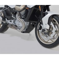 Ποδιά κινητήρα SW-Motech Moto Guzzi V100 Mandello/S μαύρη