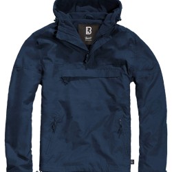 Μπουφάν anorak Windbreaker μπλε