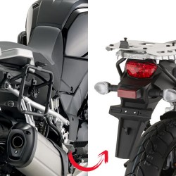 Βάσεις πλαϊνών βαλιτσών (ίσιες) GIVI rapid release Suzuki DL 1000 V-Strom 14-