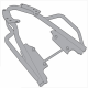Βάση βαλίτσας topcase GIVI Honda VFR 800 CrossRunner 15- Βάση βαλίτσας topcase GIVI Honda VFR 800 CrossRunner 15-