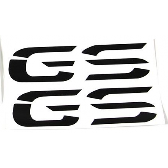 Αυτοκόλλητα "GS" BMW R 1200 GS Adv. LC 14- μαύρα Αυτοκόλλητα "GS" BMW R 1200 GS Adv. LC 14- μαύρα