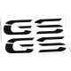 Αυτοκόλλητα "GS" BMW R 1200 GS Adv. LC 14- μαύρα Αυτοκόλλητα "GS" BMW R 1200 GS Adv. LC 14- μαύρα