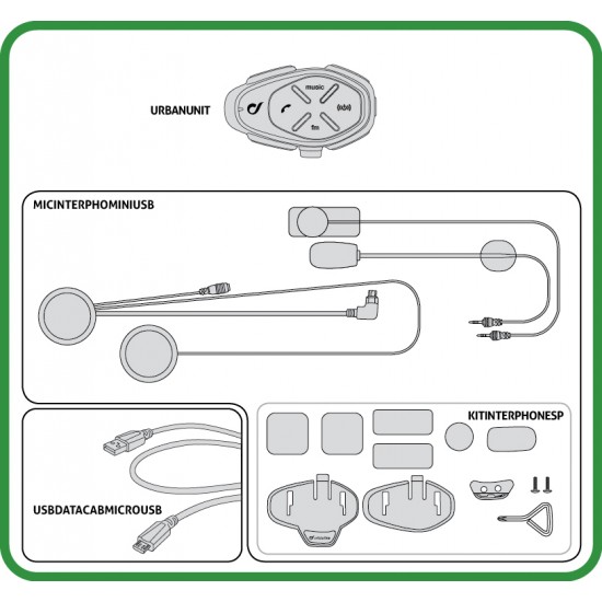 Interphone LINK ενδοεπικοινωνία (1 συσκευή)