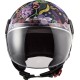 Κράνος LS2 Sphere Lux OF558 Bloom μπλε ροζ Κράνος LS2 Sphere Lux OF558 Bloom μπλε ροζ