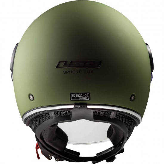 Κράνος LS2 Sphere Lux OF558 πράσινο ματ Κράνος LS2 Sphere Lux OF558 πράσινο ματ