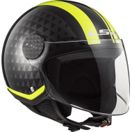 Κράνος LS2 Sphere Lux OF558 Crush μαύρο κίτρινο