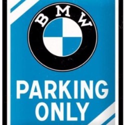 Πινακίδα με λογότυπο BMW Parking Only