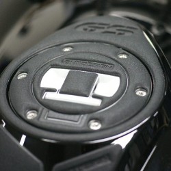 Κάλυμμα τάπας ντεποζίτου One Design soft touch BMW R 1200 GS LC leather look γκρι