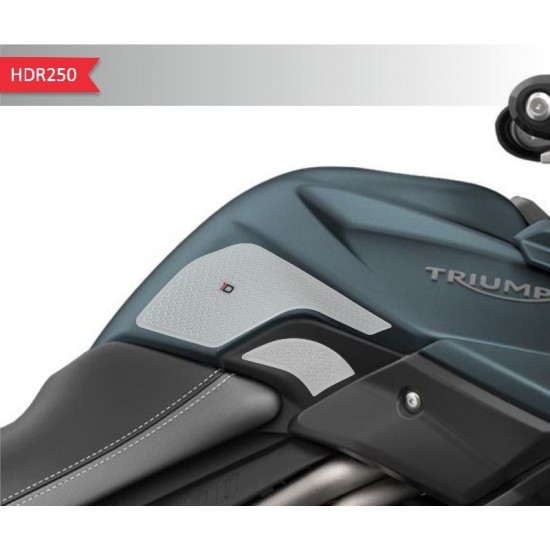 Πλαϊνά προστατευτικά ντεποζίτου έλξης One Design HDR Triumph Tiger 800/XC/XR διάφανα