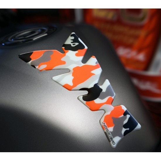 Tankpad One Design soft touch camo πορτοκαλί Tankpad One Design soft touch camo πορτοκαλί