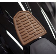 Tankpad One Design soft touch leather look καφέ
