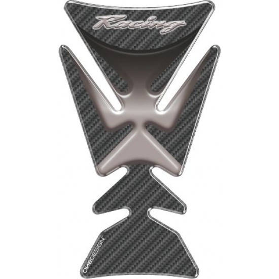 Tankpad One Design racing carbon look γκρι Tankpad One Design racing carbon look γκρι