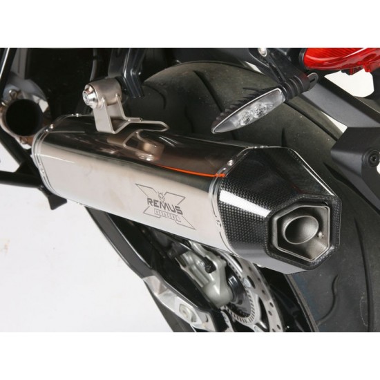 Τελικό εξάτμισης Remus Hexacone αλουμινίου BMW F 800 R Τελικό εξάτμισης Remus Hexacone αλουμινίου BMW F 800 R