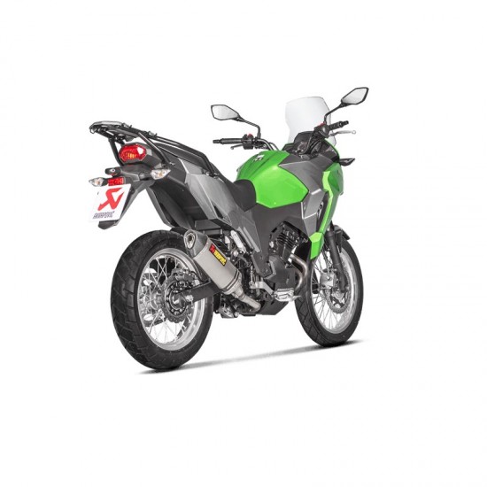 Τελικό εξάτμισης Akrapovic Kawasaki Versys X-300 τιτάνιο Τελικό εξάτμισης Akrapovic Kawasaki Versys X-300 τιτάνιο