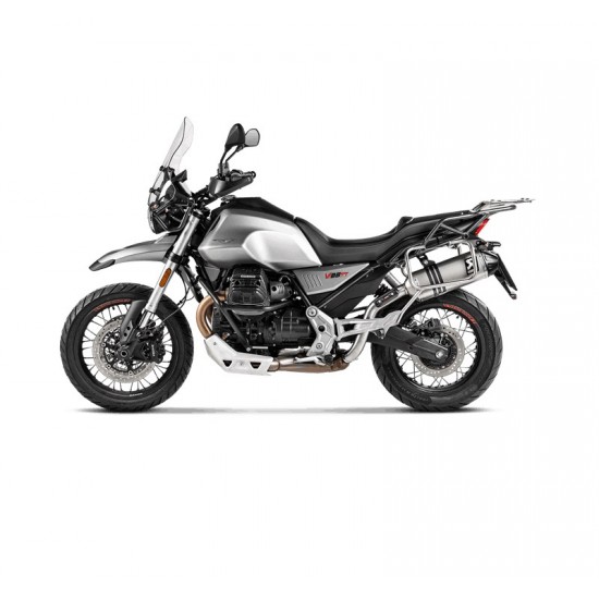 Τελικό εξάτμισης Akrapovic Moto Guzzi V85 TT -20 τιτάνιο