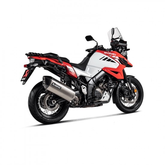 Τελικό εξάτμισης Akrapovic Slip-On Suzuki V-Strom 1050/XT τιτάνιο Τελικό εξάτμισης Akrapovic Slip-On Suzuki V-Strom 1050/XT τιτάνιο