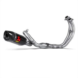 Ολοκληρωμένο σύστημα εξάτμισης Akrapovic Yamaha MT-07 -20 τιτάνιο