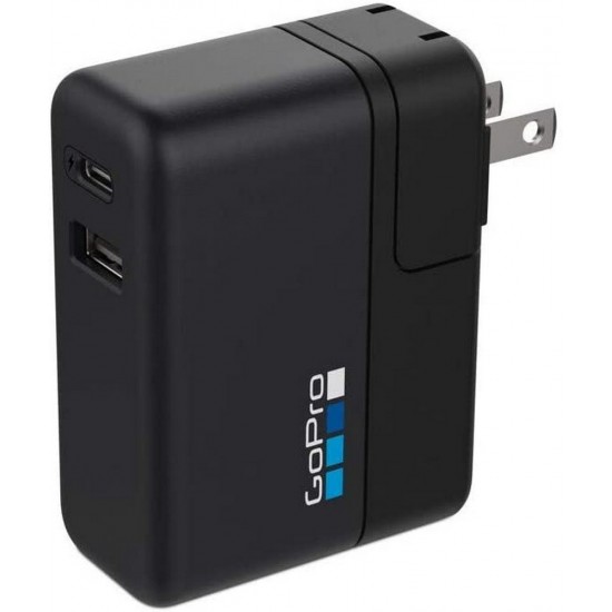 Ταχυφορτιστής 2 θέσεων Usb/Usb-C GoPro Ταχυφορτιστής 2 θέσεων Usb/Usb-C GoPro