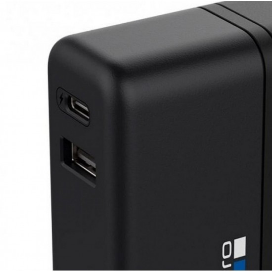 Ταχυφορτιστής 2 θέσεων Usb/Usb-C GoPro Ταχυφορτιστής 2 θέσεων Usb/Usb-C GoPro