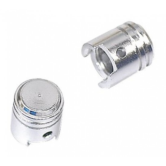 Τάπες βαλβίδας αέρα Chaft Piston σετ ασημί Τάπες βαλβίδας αέρα Chaft Piston σετ ασημί