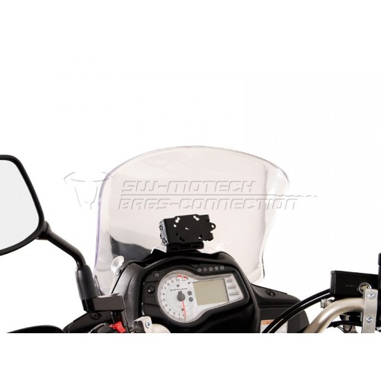 Βάση GPS Sw-Motech Quick-Lock στα όργανα Suzuki DL 650 V-Strom 12-16