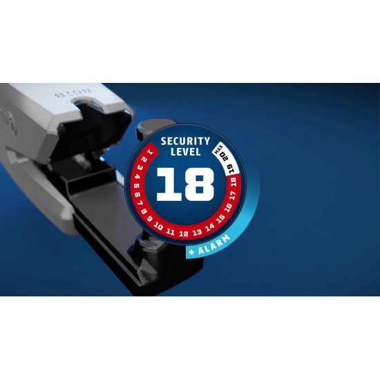 Κλειδαριά δισκόφρενου με συναγερμό ABUS Granit Detecto 8078 SmartX κόκκινη Κλειδαριά δισκόφρενου με συναγερμό ABUS Granit Detecto 8078 SmartX κόκκινη