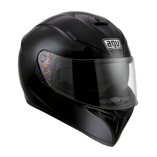 Κράνος AGV K3 SV μαύρο γυαλιστερό Κράνος AGV K3 SV μαύρο γυαλιστερό