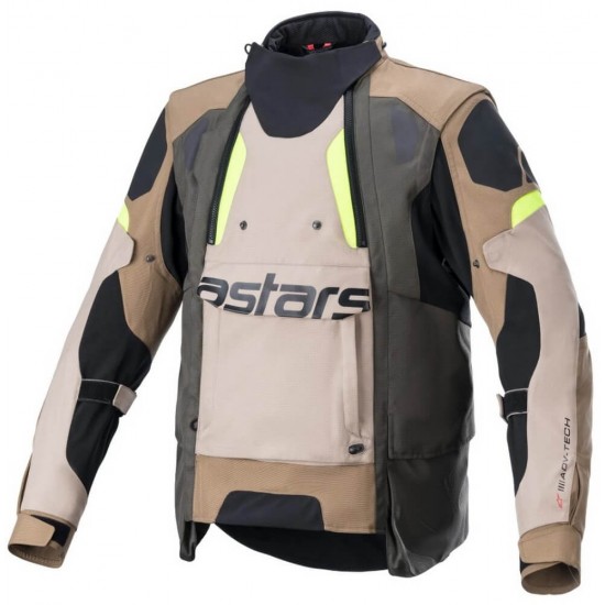 Μπουφάν Alpinestars Halo Drystar χακί-sand Μπουφάν Alpinestars Halo Drystar χακί-sand