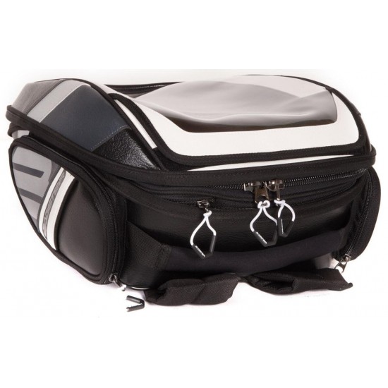 Tankbag Bagster Stunt Εvo 20/30 lt. λευκό Tankbag Bagster Stunt Εvo 20/30 lt. λευκό