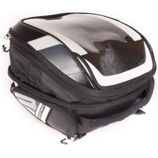 Tankbag Bagster Stunt Εvo 20/30 lt. λευκό Tankbag Bagster Stunt Εvo 20/30 lt. λευκό
