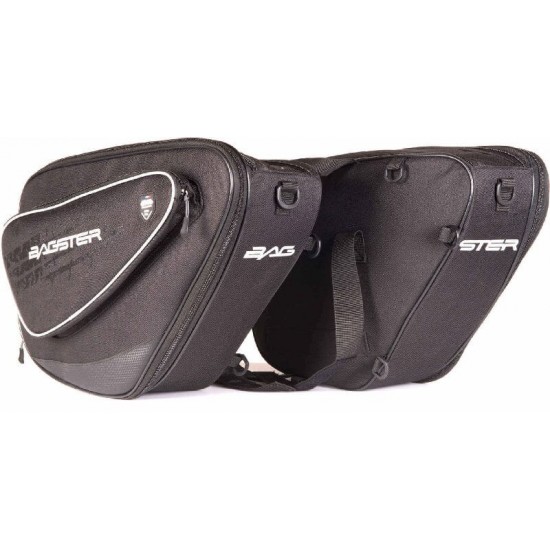 Πλαϊνά σαμάρια Bagster Rival 2 x 10/15 lt. μαύρα Πλαϊνά σαμάρια Bagster Rival 2 x 10/15 lt. μαύρα