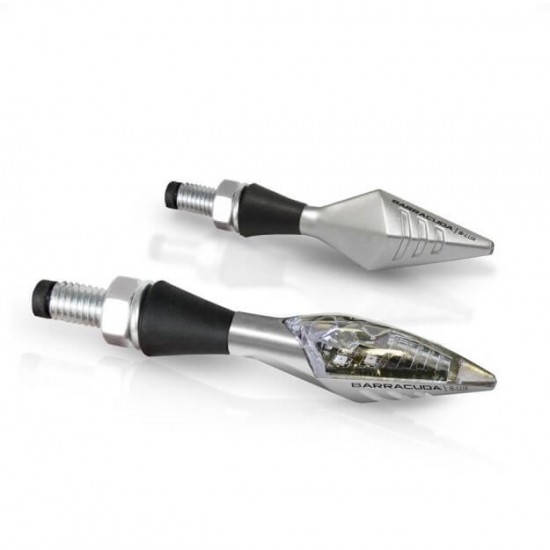 Φλας LED universal Barracuda X-Led B-Lux ασημί (σετ) Φλας LED universal Barracuda X-Led B-Lux ασημί (σετ)