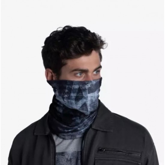 Buff Polar Reversible Geoline Grey (μαντήλι λαιμού fleece)