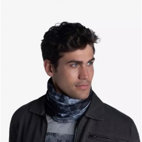 Buff Polar Reversible Geoline Grey (μαντήλι λαιμού fleece)