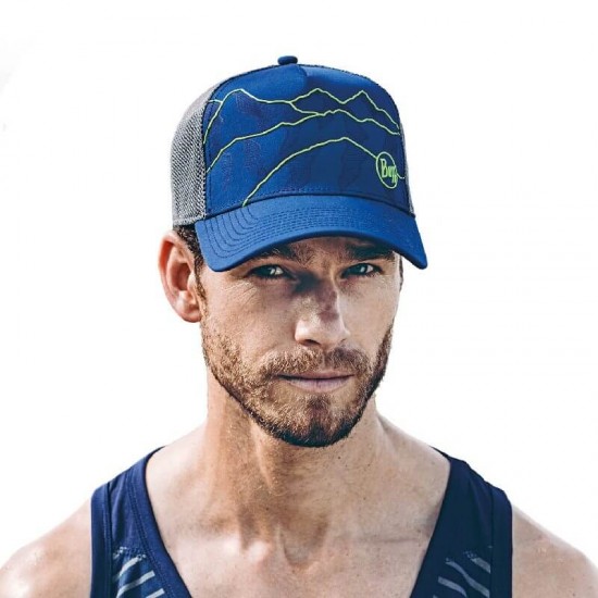Καπέλο Buff Trucker Tech Cape μπλε Καπέλο Buff Trucker Tech Cape μπλε