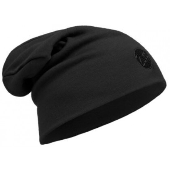 Σκούφος Buff Merino Wool heavyweight Slouchy Black