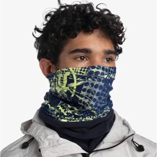 Buff Polar Neckwarmer Havoc Blue (μαντήλι λαιμού fleece)