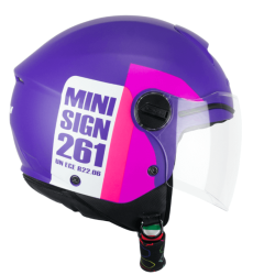 Κράνος παιδικό CGM 261X Mini Sign μωβ