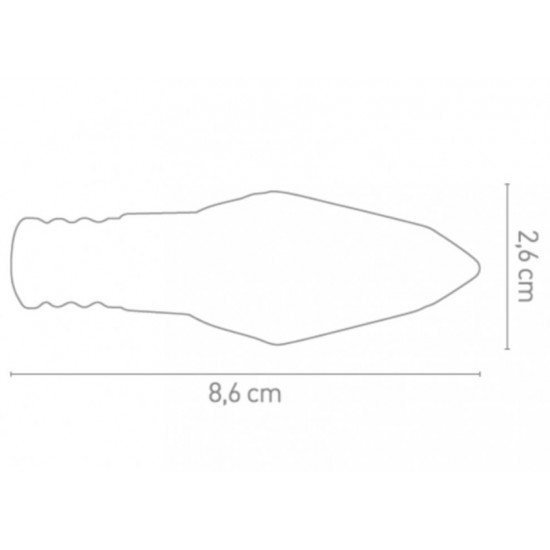 Φλας universal Chaft Mini μαύρο-φιμέ (σετ)