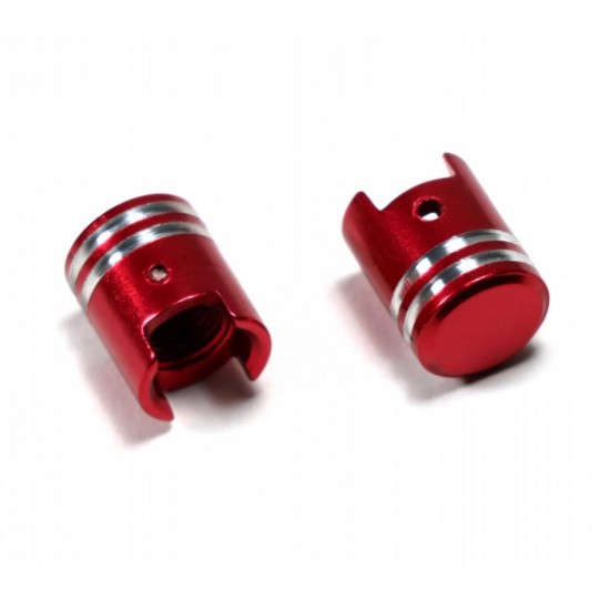 Τάπες βαλβίδας αέρα Chaft Piston σετ κόκκινες Τάπες βαλβίδας αέρα Chaft Piston σετ κόκκινες