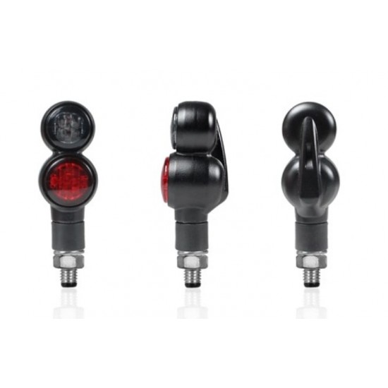 Φλας LED με ενσωματωμένο στοπ Chaft Duplex φιμέ (σετ) Φλας LED με ενσωματωμένο στοπ Chaft Duplex φιμέ (σετ)