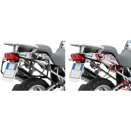 Βάσεις πλαϊνών βαλιτσών (ίσιες) rapid release GIVI BMW R 1200 GS -12