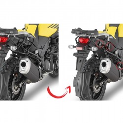 Βάσεις πλαϊνών βαλιτσών GIVI V35 / V37 / Kappa K33 Suzuki DL 1000 V-Strom 17-