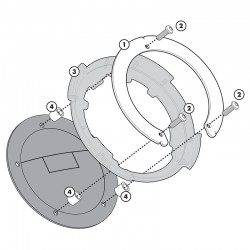 Βάση GIVI BF για tankbag σειράς Tanklock Honda CB 500 X 16-18