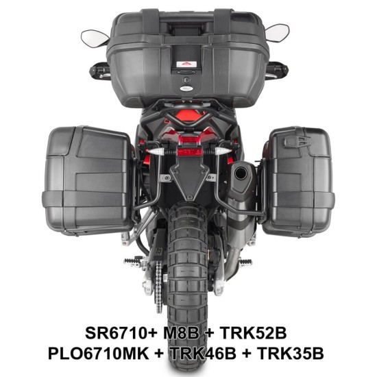 Βάσεις πλαϊνών βαλιτσών GIVI Monokey One Fit Aprilia Tuareg 660 μαύρες Βάσεις πλαϊνών βαλιτσών GIVI Monokey One Fit Aprilia Tuareg 660 μαύρες
