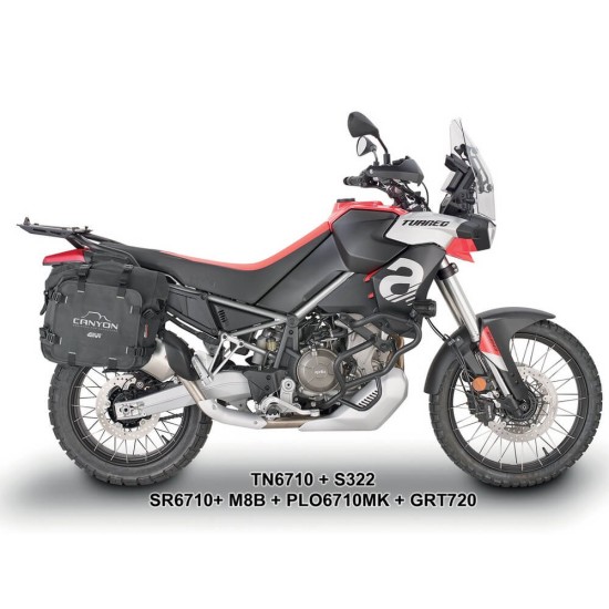 Βάσεις πλαϊνών βαλιτσών GIVI Monokey One Fit Aprilia Tuareg 660 μαύρες Βάσεις πλαϊνών βαλιτσών GIVI Monokey One Fit Aprilia Tuareg 660 μαύρες