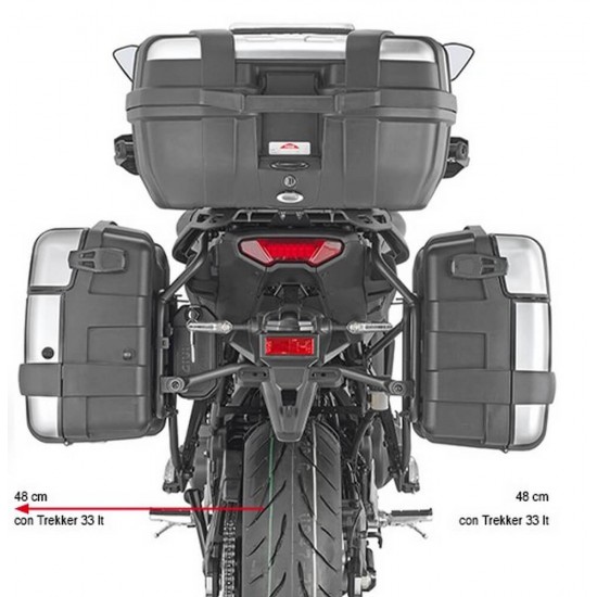 Βάσεις πλαϊνών βαλιτσών GIVI Monokey One Fit Yamaha Tracer 9/GT Βάσεις πλαϊνών βαλιτσών GIVI Monokey One Fit Yamaha Tracer 9/GT