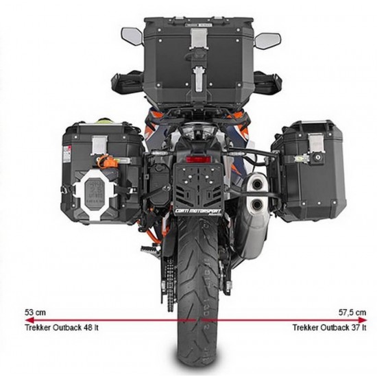Βάσεις πλαϊνών βαλιτσών GIVI Trekker Outback One Fit KTM 1290 Super Adventure S/R 21- Βάσεις πλαϊνών βαλιτσών GIVI Trekker Outback One Fit KTM 1290 Super Adventure S/R 21-