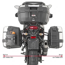 Βάσεις πλαϊνών βαλιτσών GIVI Monokey One Fit Yamaha Tenere 700