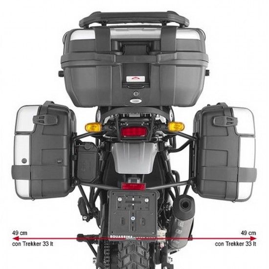 Βάσεις πλαϊνών βαλιτσών (ίσιες) GIVI Royal Enfield Himalayan 21- Βάσεις πλαϊνών βαλιτσών (ίσιες) GIVI Royal Enfield Himalayan 21-